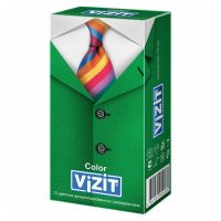 Презервативы "Vizit" №12 цветные ароматизированные Презервативы "Vizit" №12 цветные ароматизированные